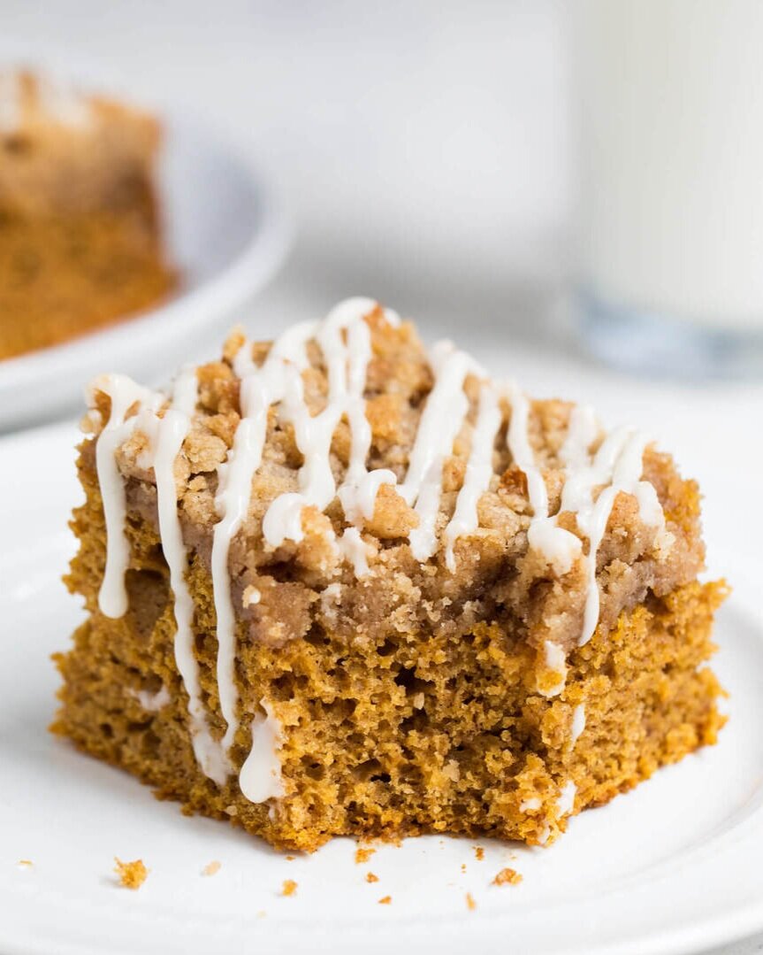 pumpkin coffee cake vegan gluten free