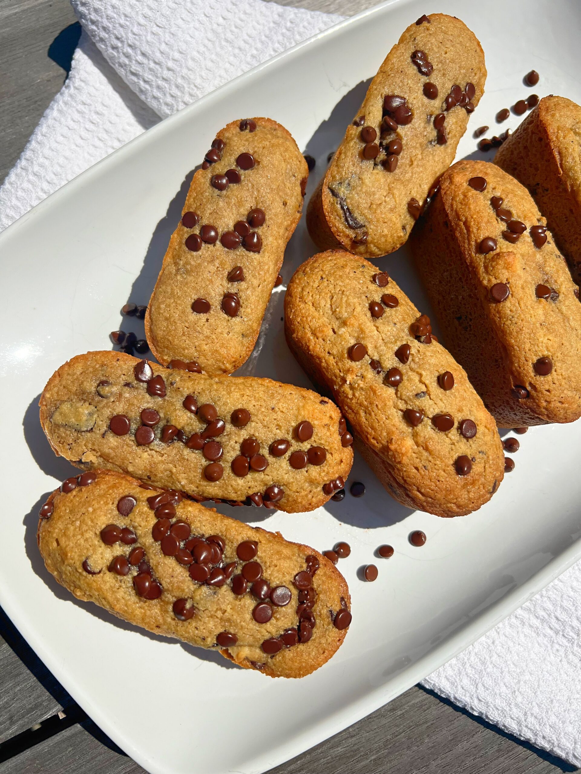 Chocolate Chip Mini Loaves - Nomaste Hungry