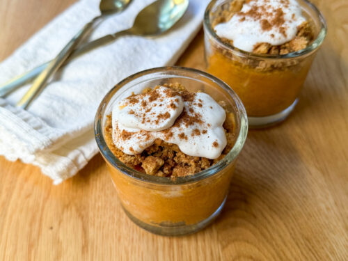 5-Ingredient Pumpkin Pie Froyo | Chef Bae